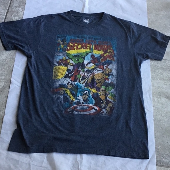 Marvel Other - #1IN‎ A TWELVE LIMITED SERIES MARVEL SUPERHERO SECRET WARS TEES SIZE LARGE